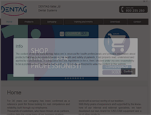 Tablet Screenshot of dentag-italia.com